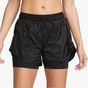 Nike Icon Clash Tempo Luxe Mid Rise Running Shorts Black XL